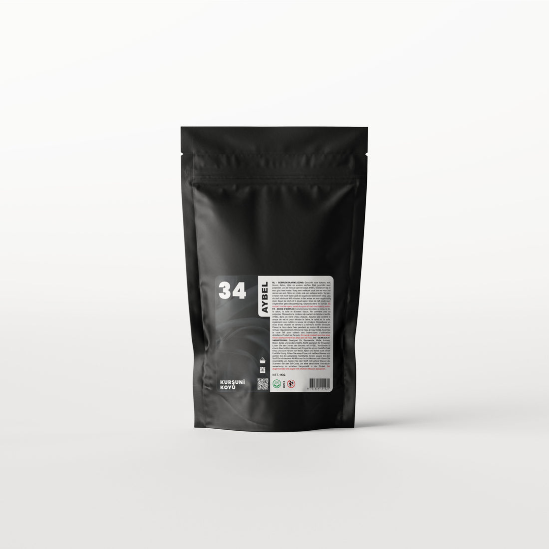 Textielverf Antraciet