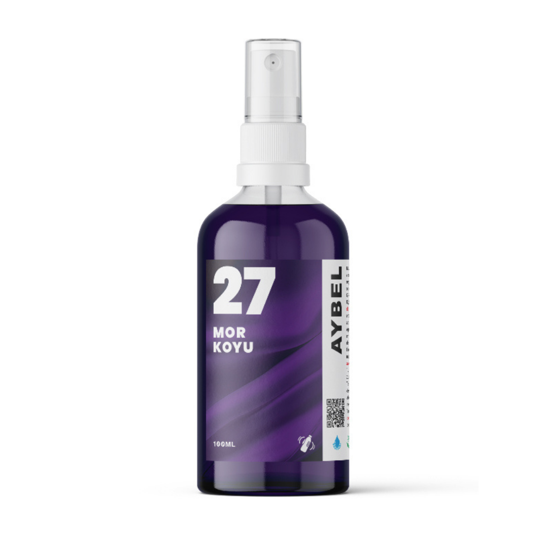 Mörklila textilfärgspray