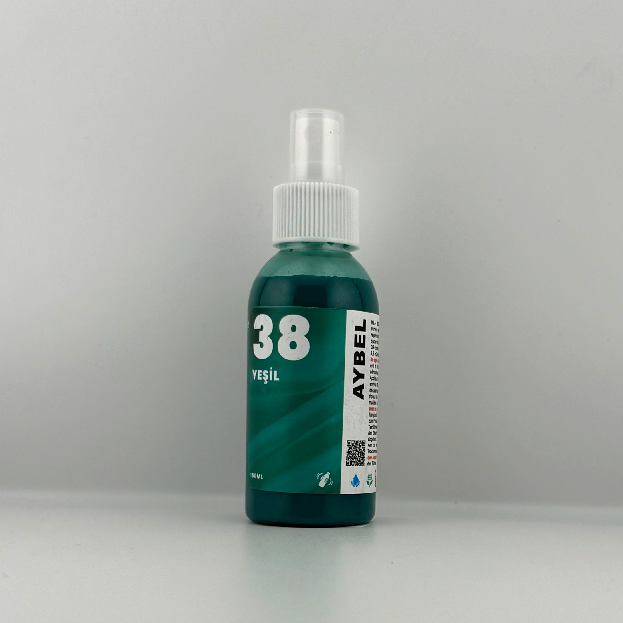 Fűzöld textilfesték spray
