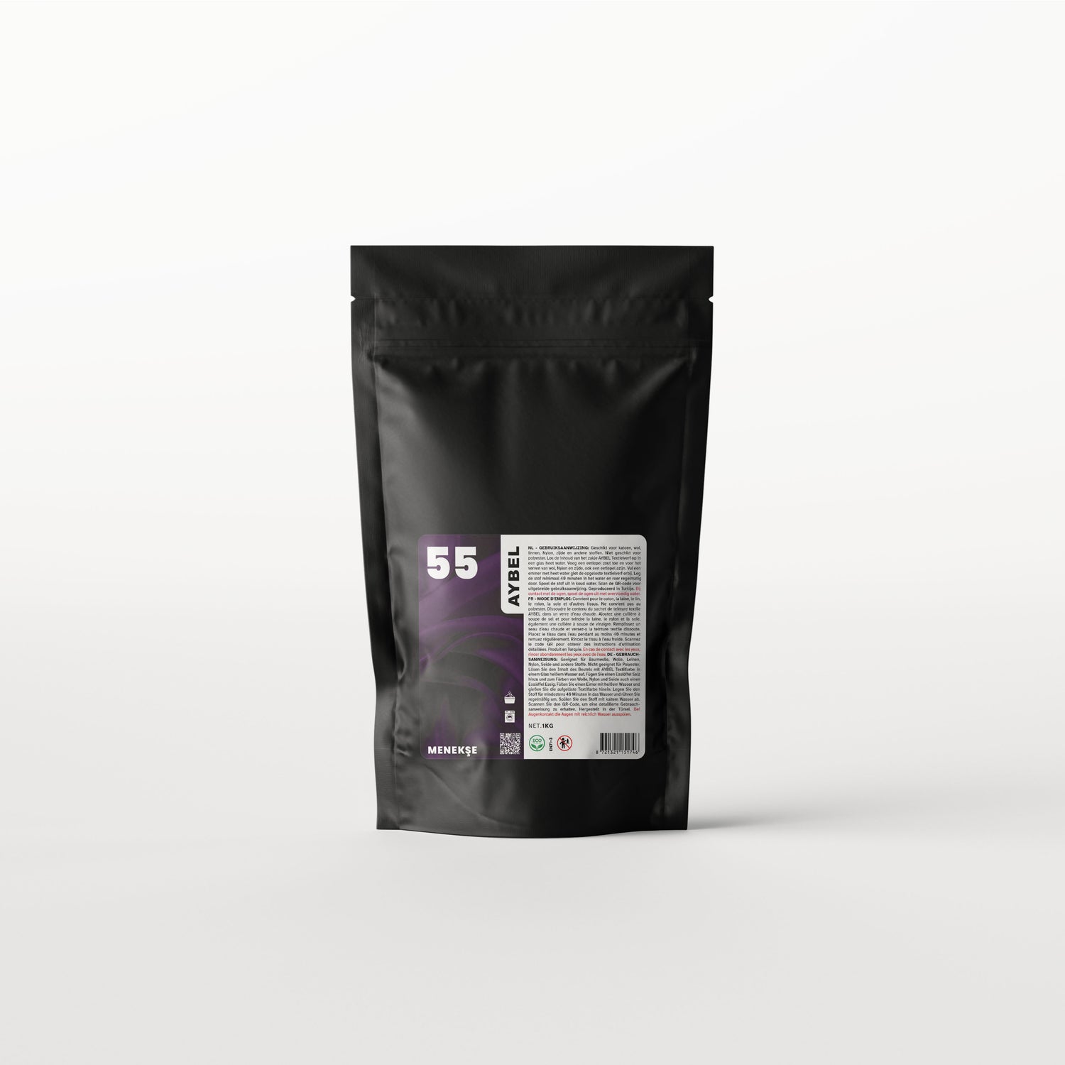 Textielverf Aubergine